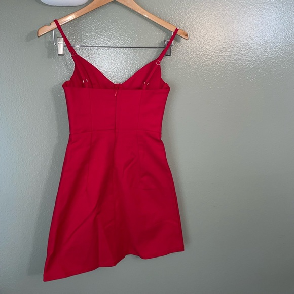 Princess Polly NWOT NOVELLA MINI DRESS RED - Picture 5 of 10